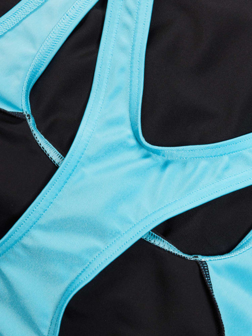 SPEEDO WOMENS COLOURBLOCK SPLICE 2-piece Swimsuit