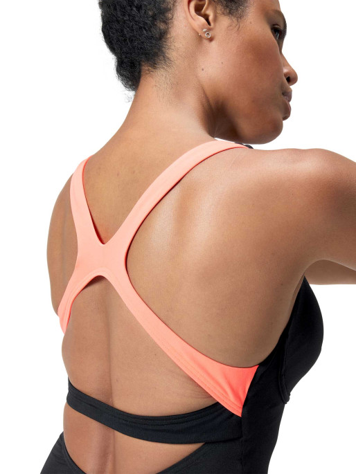 SPEEDO WOMENS RACER ZIP WITH SWIM BRA