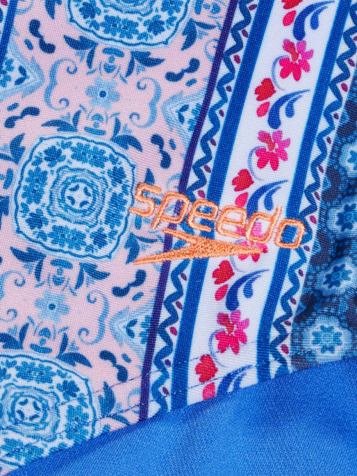 SPEEDO WOMENS PRINTED CUT OUT Swimsuit