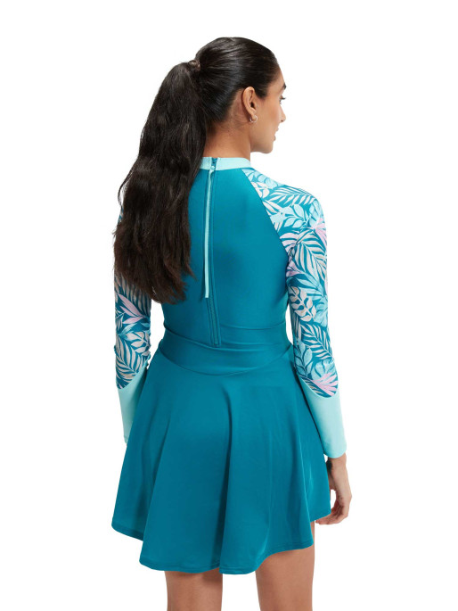 SPEEDO WOMANS LONG SLEEVE SWIM DRESS