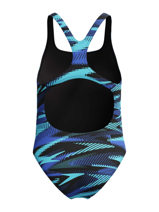 SPEEDO Swimsuit GIRLS HYPERBOOM ALLOVER MEDALIST