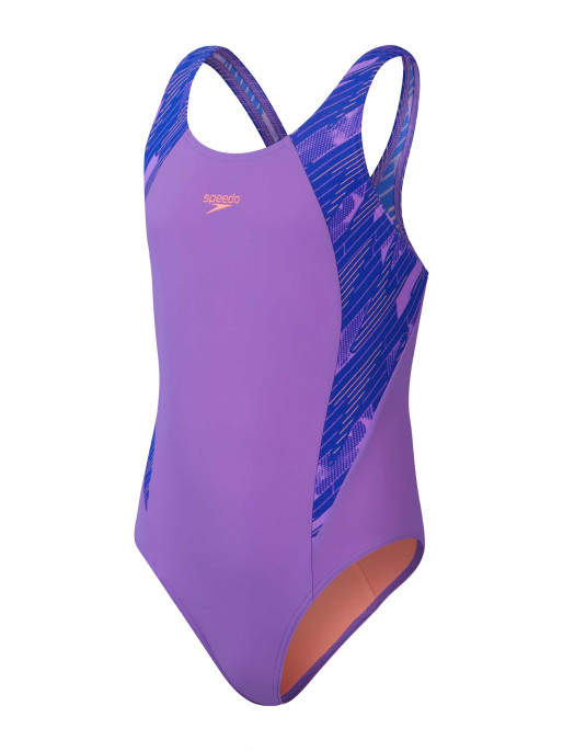 SPEEDO GIRLS HYPER BOOM SPLICE MUSCLEBACK Swimsuit