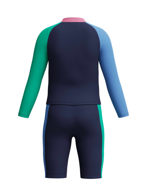 SPEEDO Παιδικό Μαγιό Μπλούζα GIRLS COLOURBLOCK SET