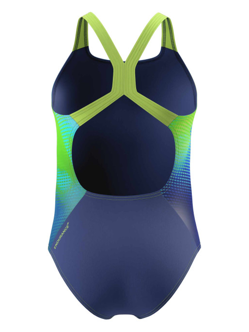SPEEDO Цял бански GIRLS ENG PRINT POWERBACK 1PC