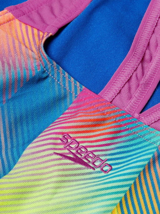 SPEEDO GIRLS DIGITAL ALLOVER POWERBACK Swimsuit