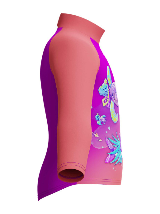 SPEEDO Παιδικό Μαγιό Μπλούζα GIRLS DIGITAL TOP