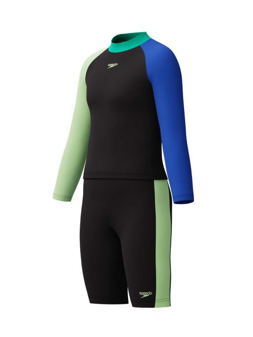 SPEEDO Παιδικό Μαγιό Μπλούζα BOYS COLOURBLOCK SET