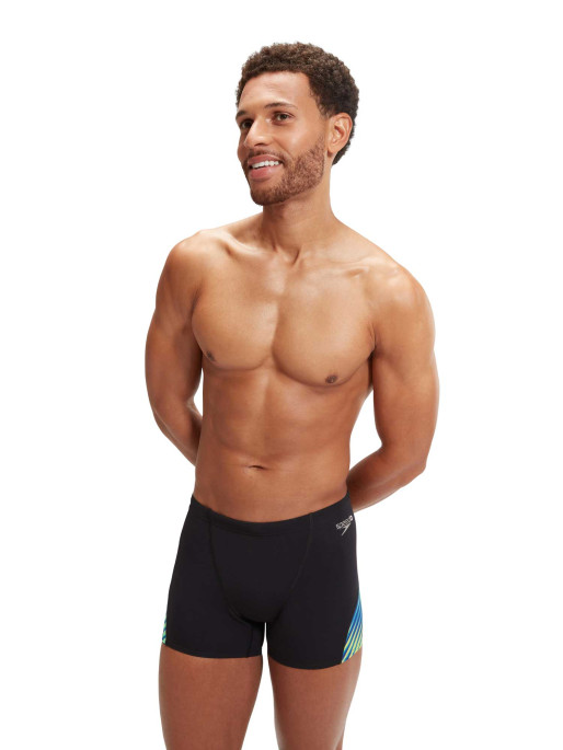 SPEEDO MENS ALLOVER DIGI V-CUT AQUASHORT