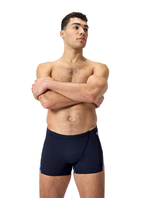 SPEEDO MENS ALLOVER DIGI V-CUT AQUASHORT
