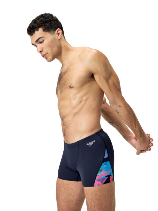 SPEEDO MENS ALLOVER DIGI V-CUT AQUASHORT
