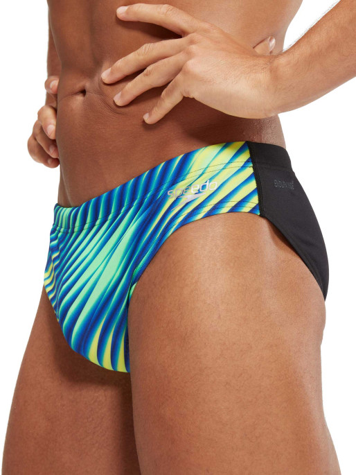 SPEEDO MENS ALLOVER DIGITAL 7CM BRIEF
