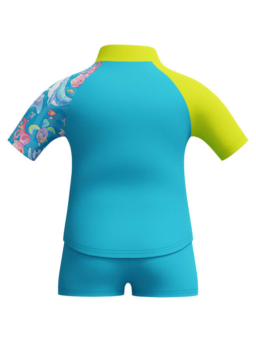 SPEEDO Παιδική Κοντομάνικη Μπλούζα BOYS DIGITAL SET