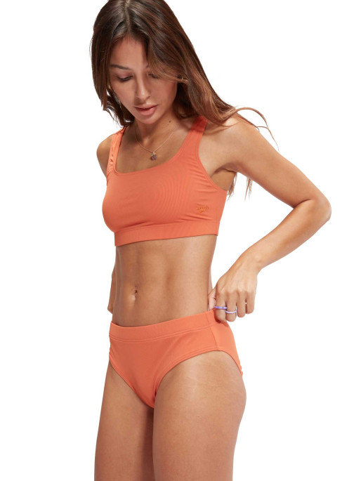 SPEEDO WOMENS TEXTURED DEEP U-BACK Bikini