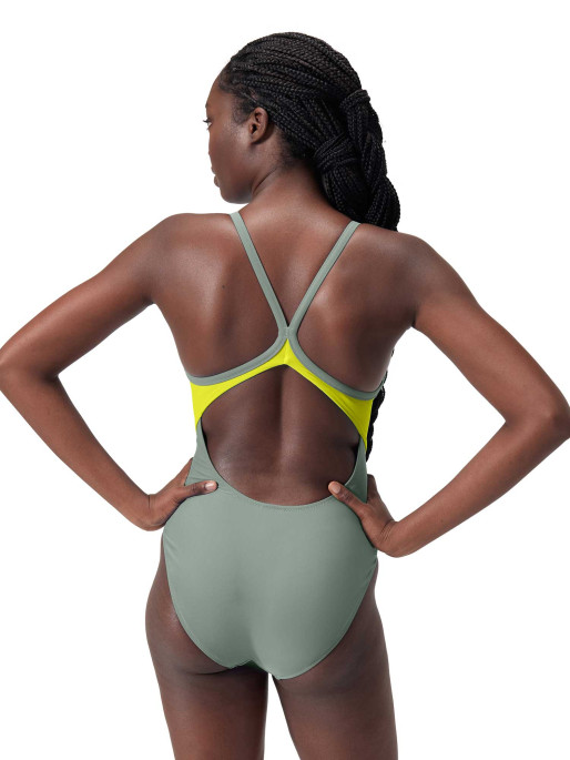 SPEEDO Swimsuit COLORBLOCK RACERBACK