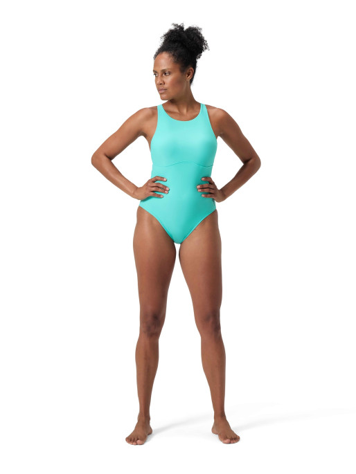 SPEEDO Αθλητικό Μαγιό SOLID HIGHNECK