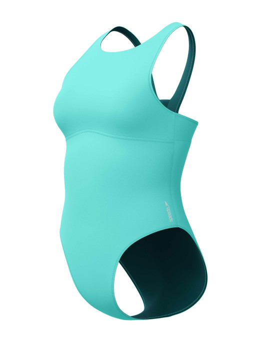 SPEEDO Αθλητικό Μαγιό SOLID HIGHNECK
