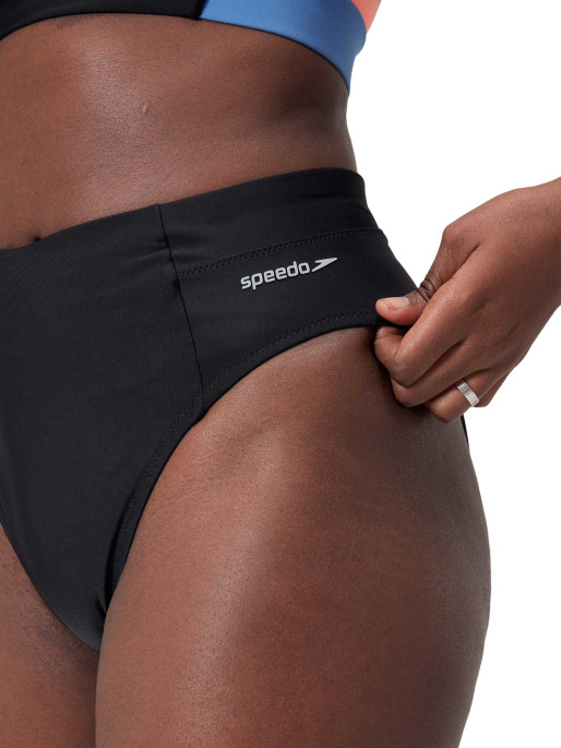 SPEEDO SOLID HI WAIST BTM Bikini Bottoms