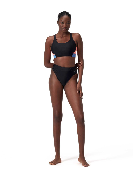 SPEEDO SOLID HI WAIST BTM Bikini Bottoms