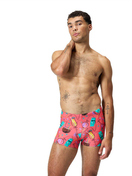 SPEEDO Αθλητικό Μαγιό PRINT BEACHSTAR SQUARE LEG