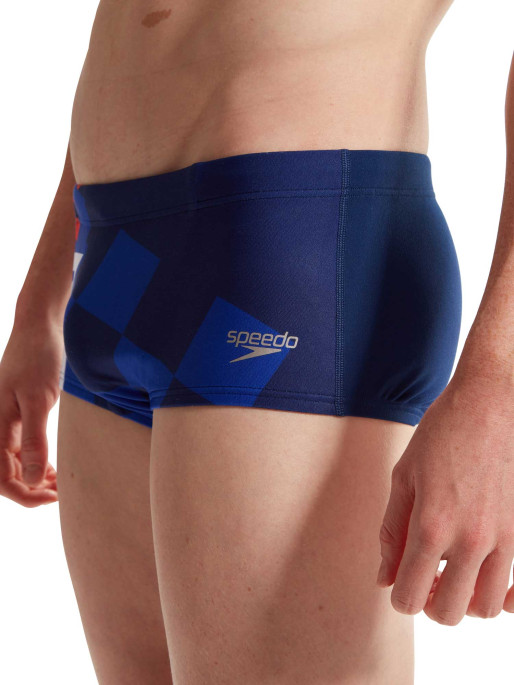 SPEEDO MENS PLACEMENT DIGITAL 17CM BRIEF