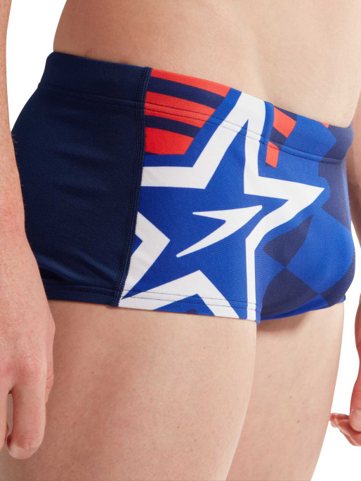 SPEEDO MENS PLACEMENT DIGITAL 17CM BRIEF