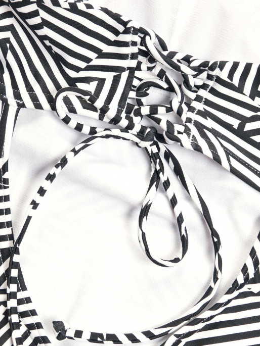 SPEEDO Ženski jednodelni kupaći WOMENS SHAPING PRINTED ASYMMETRIC