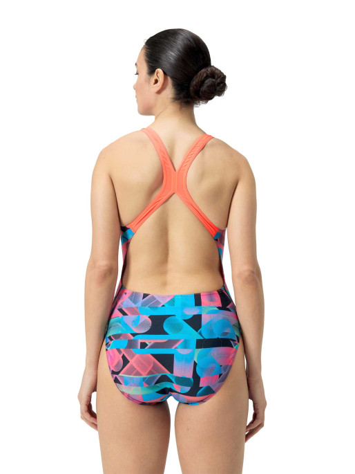 SPEEDO ZENSKI KUPACI KOSTIM SPEEDO ALLOVER DIGITAL POVERBACK