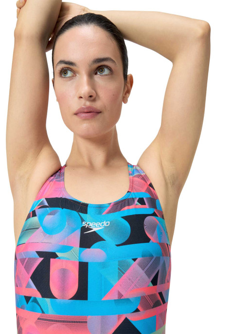 SPEEDO ZENSKI KUPACI KOSTIM SPEEDO ALLOVER DIGITAL POVERBACK
