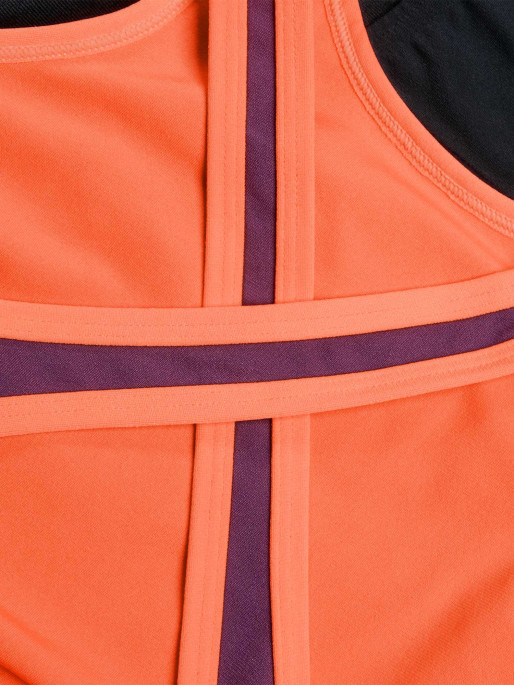 SPEEDO Swimsuit WOMENS HIGH NECK SPLICE CROSS BACK