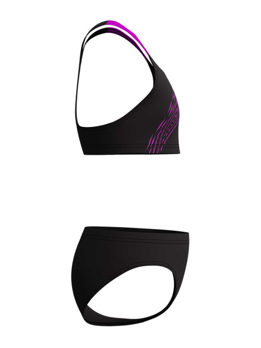 SPEEDO Бански 2 части GIRLS MEDLEY LOGO