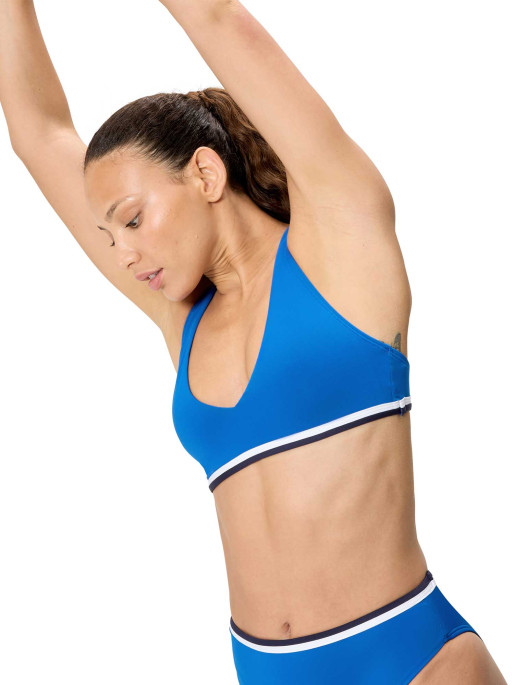 SPEEDO Бански горнище RACERBACK BIKINI TOP AF