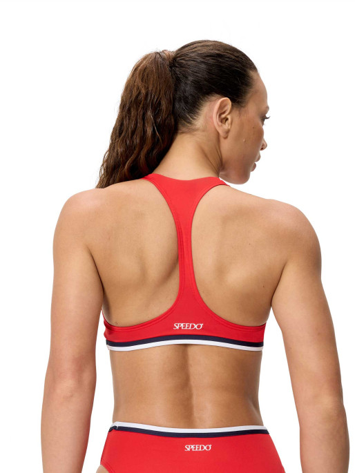 SPEEDO Бански горнище RACERBACK BIKINI TOP AF