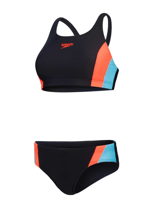 SPEEDO WOMENS COLOURBLOCK SPLICE 2.0 Bikini