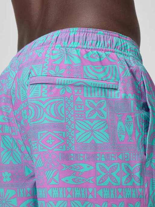 SPEEDO Men's Print Redondo Edge Volley 14 Swim Shorts