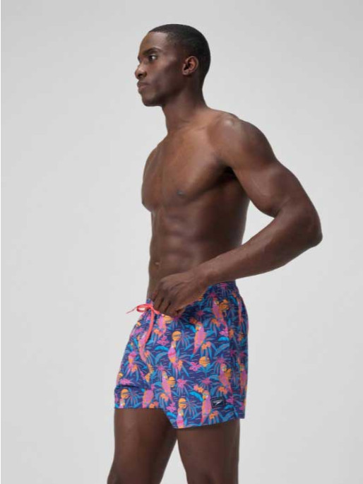 SPEEDO Men's Print Redondo Edge Volley 14 Swim Shorts