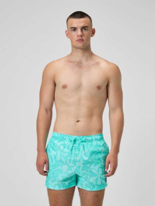 SPEEDO Men's Print Redondo Edge Volley 14 Swim Shorts