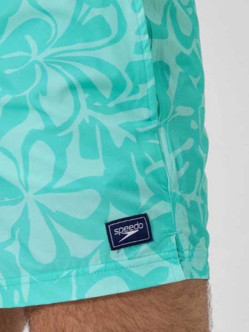 SPEEDO Men's Print Redondo Edge Volley 14 Swim Shorts