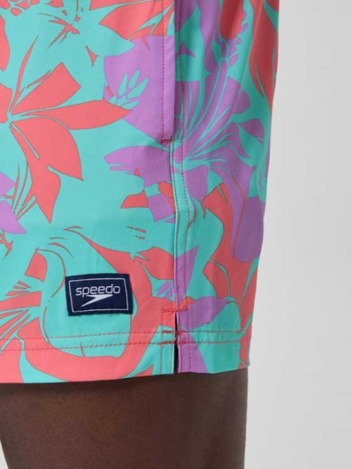 SPEEDO Men's Print Redondo Edge Volley 14 Swim Shorts