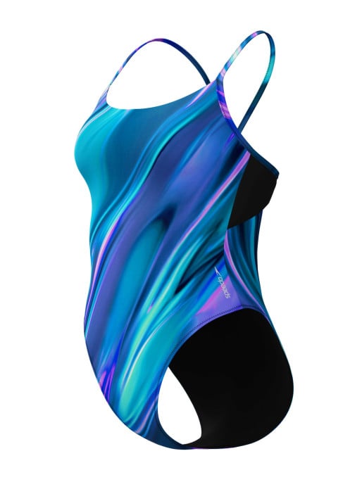 SPEEDO Αθλητικό Μαγιό PRINTED RACERBACK