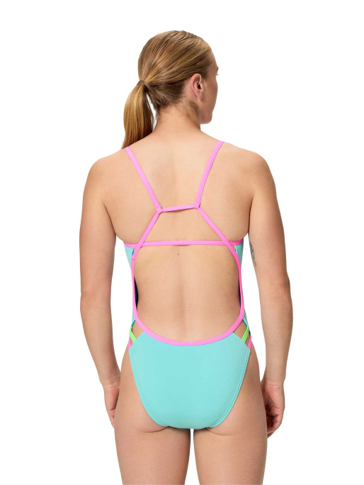 SPEEDO Цял бански FL SOLID TRI BACK AF