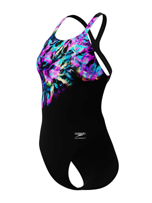 SPEEDO Цял бански FL PLACEMENT PRNT POWERBK AF