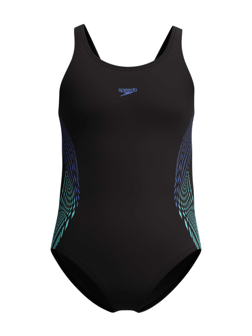 SPEEDO Dečiji jednodelni kupaći kostim GIRLS PLACMEMENT MUSCLEBACK