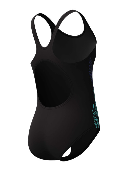 SPEEDO Dečiji jednodelni kupaći kostim GIRLS PLACMEMENT MUSCLEBACK