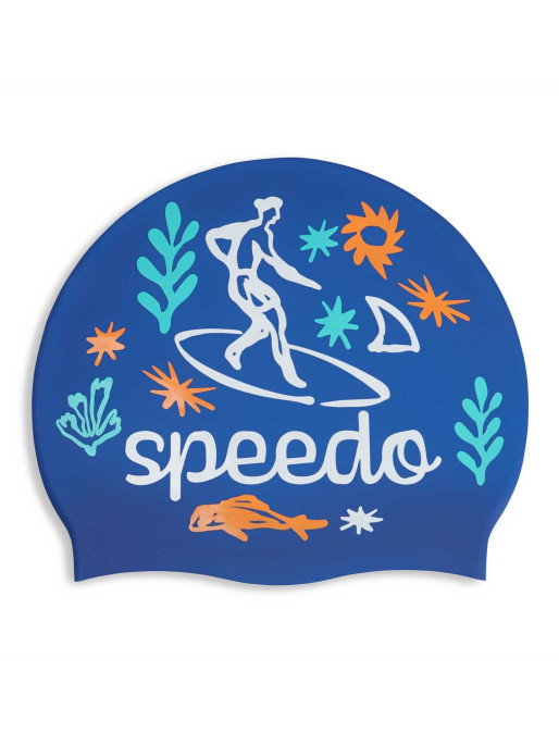 SPEEDO JUNIOR PRINTED SILICONE Cap