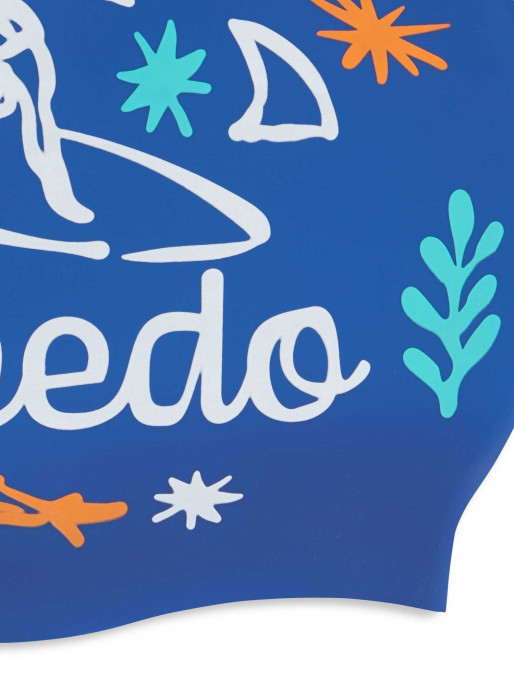 SPEEDO JUNIOR PRINTED SILICONE Cap