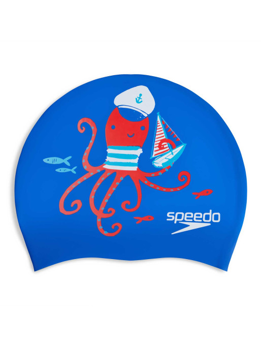 SPEEDO JUNIOR PRINTED SILICONE Cap