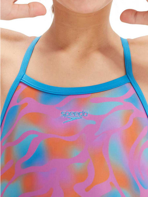 SPEEDO Παιδικό Μαγιό GIRLS PRINTED THINSTRAP MUSCLEBACK