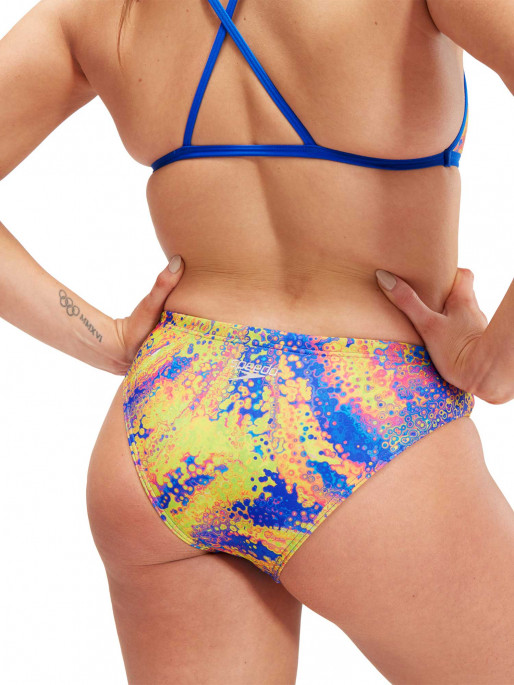 SPEEDO WOMENS ALLOVER HIPSTER BRIEF