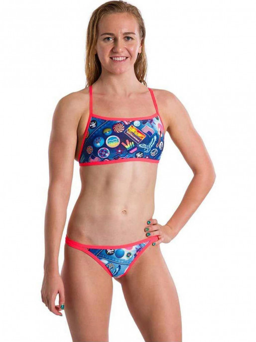 SPEEDO X TIEBACK TOP