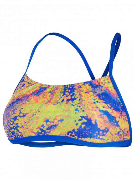 SPEEDO WOMENS ALLOVER CROSS BACK TOP